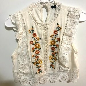 Floral Croptop